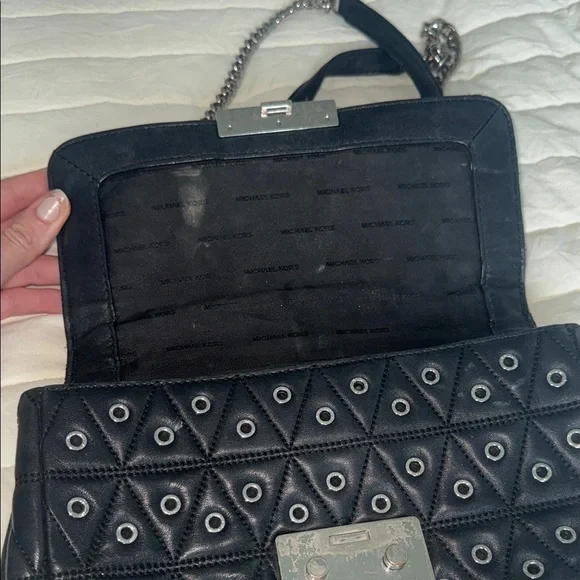 Black michael kors Shoulder Bag with Chain Strap - Picture 5 of 8